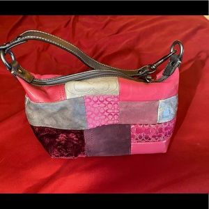 Pink Coach Handbag
